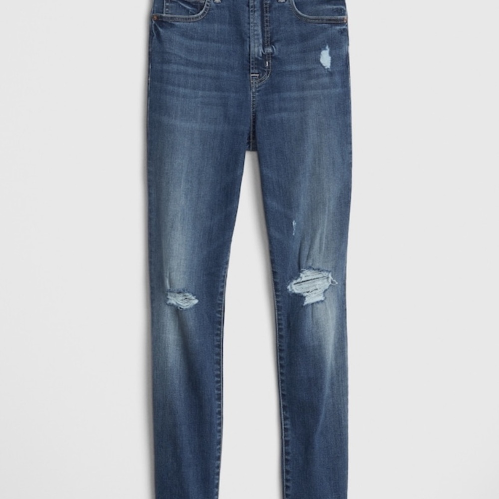 Gap Sky High True Skinny. 6/28R
